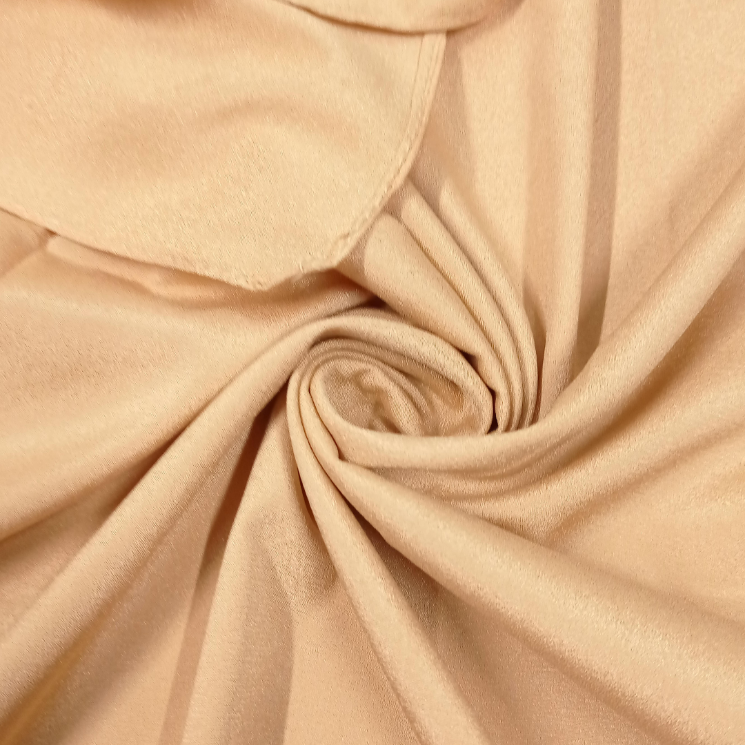 Matte Satin Silk Hijabs - Cream