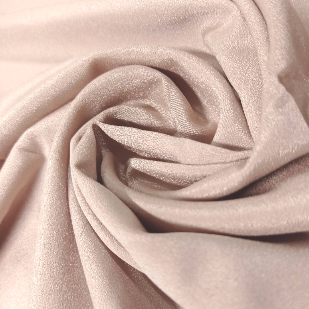 Matte Satin Silk Hijabs - Silver Gold