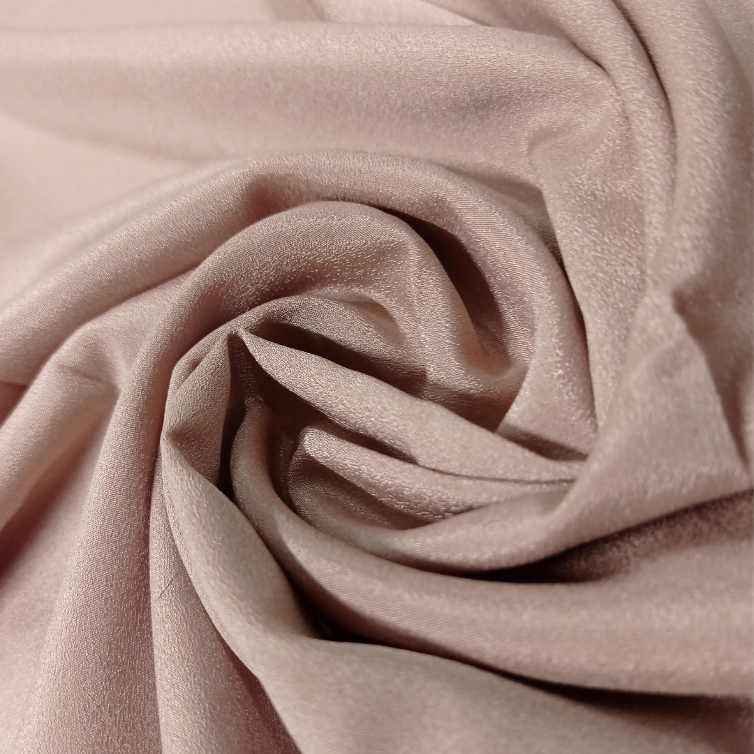 Matte Satin Silk Hijabs - Baby Brown