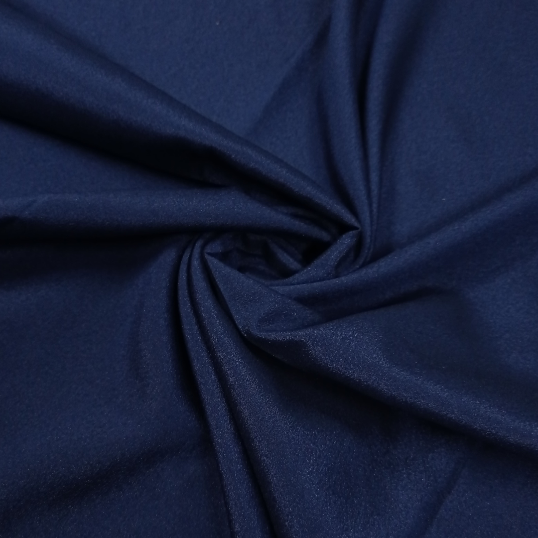 Matte Satin Silk Hijabs - Navy Blue