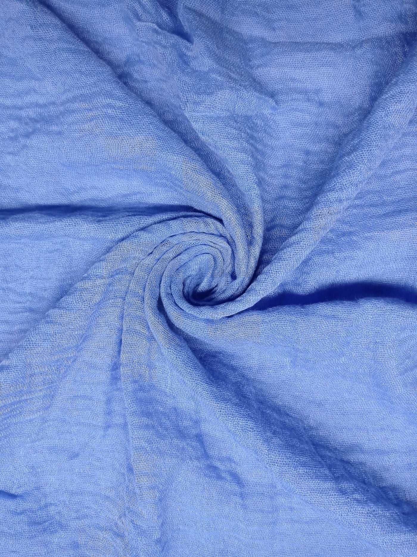 Smooth Crinkle Crimps - Ocean Blue - Scarfs.pk #1 Online Hijab Store