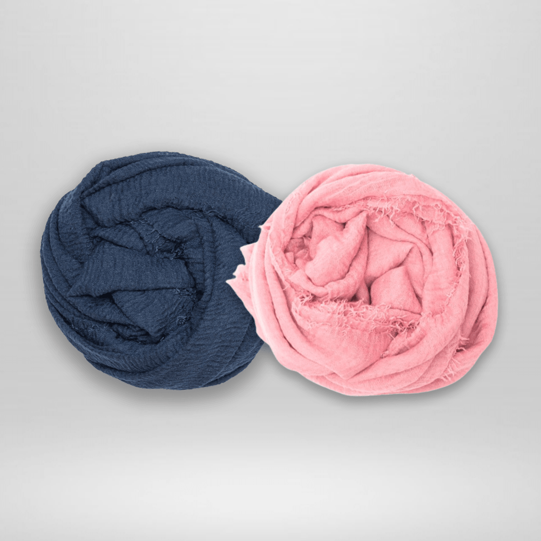 Crinkle Crimps – Bundle Of 2 - Scarfs.pk