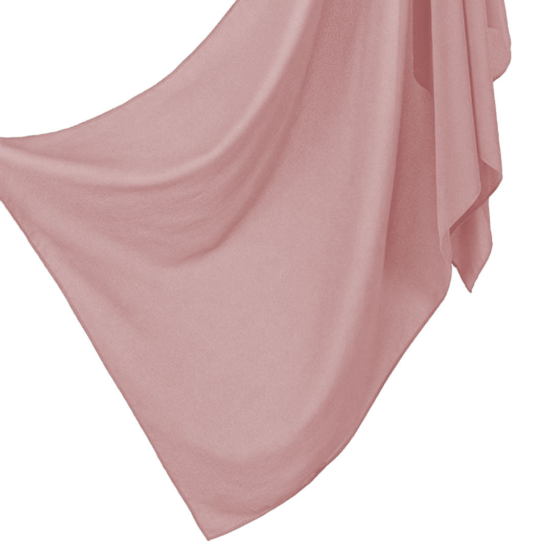 Square Hijab – Pink Rose - Scarfs.pk