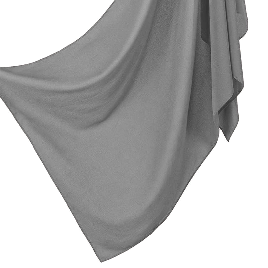 Square Hijab – Light Grey - Scarfs.pk