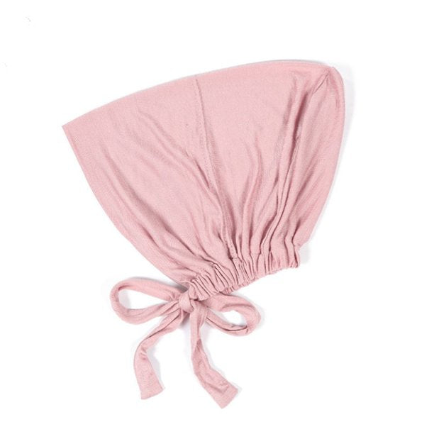 Tie-Back Underscarf - Baby Pink - Scarfs.pk